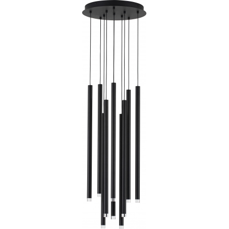 Lampa wiszące tuby Navrati LED X 40,5cm czarna