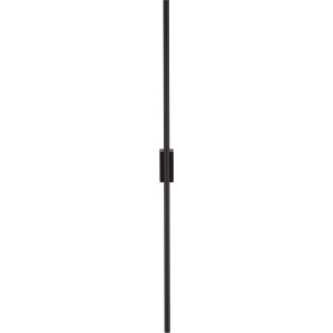 String LED II 90cm black minimalistic Long wall lamp