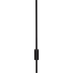 Lampy minimalistyczne. Kinkiet podłużny minimalistyczny String LED II 60cm czarny do salonu i sypialni