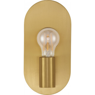 Flow golden brass decorative wall lamp