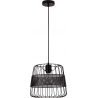 Sean 29.5cm black wire pendant lamp