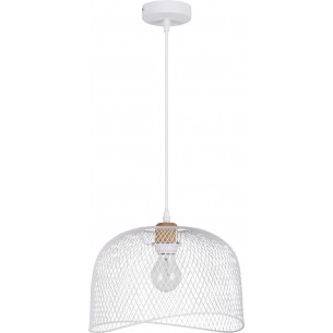 Myron 30cm white openwork pendant lamp