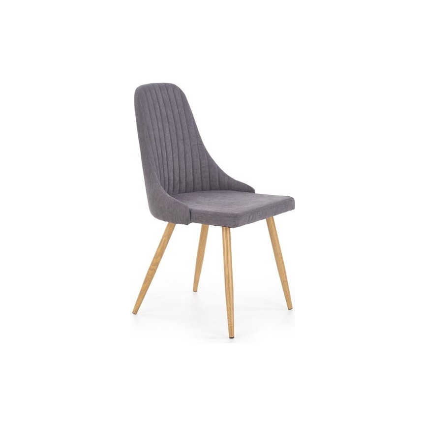 Hell K285 dark grey upholstered chair Halmar