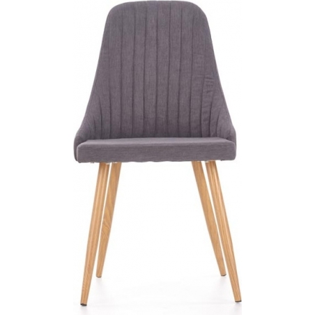 Hell K285 dark grey upholstered chair Halmar