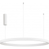 Astra LED 98cm 3000K white modern round pendant lamp