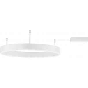 Gemma LED 60cm white modern ceiling lamp