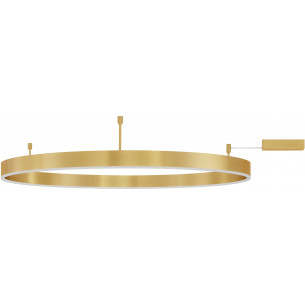 Gemma LED 100cm gold modern ceiling lamp