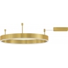 Gemma LED 60cm gold modern ceiling lamp