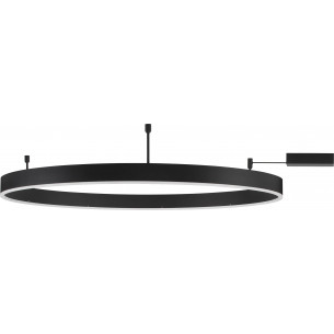 Gemma LED 100cm black modern ceiling lamp