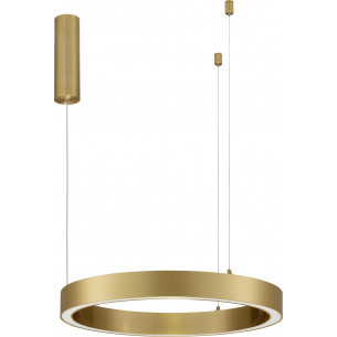 Nina LED 60cm 3000K gold modern round pendant lamp