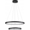 Tiviti LED 40-60cm 3000K black modern dimmable pendant lamp