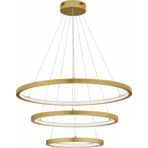 Tiviti LED 40-80cm 3000K golden brass modern dimmable pendant lamp