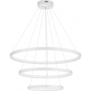 Tiviti LED 40-80cm 3000K white modern dimmable pendant lamp