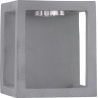 Betsy LED 3000K grey outdoor square wall lamp