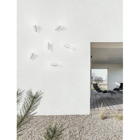 Kinkiet zewnętrzny nowoczesny Ara LED 3000K biały