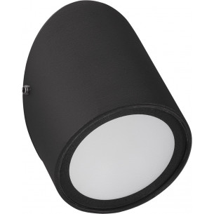 Paco LED 3000K black outdoor wall lamp