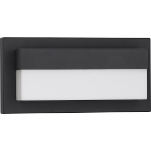 Leia III LED 3000K black&amp;white outdoor wall lamp