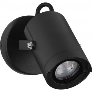 Yumiko black outdoor wall lamp