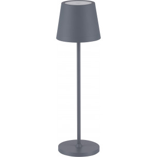 Enea LED 3000K grey outdoor table lamp