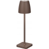 Hunter LED 30cm 3000K brown outdoor table lamp