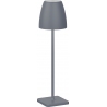 Hunter LED 38cm 3000K grey outdoor table lamp