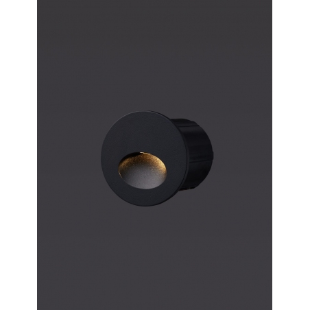Lampa zewnętrzna podtynkowa Thalia LED 6,5cm 3000K czarna
