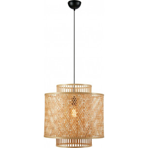 Strati 50cm natural bamboo boho pendant lamp Markslojd