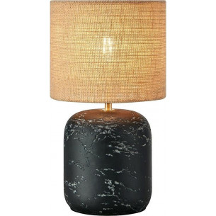 Montagna 32cm natural&black japandi table lamp Markslojd