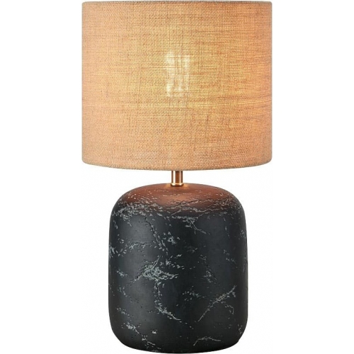 Lampa stołowa japandi Montagna 45cm naturalny/czarny Markslojd