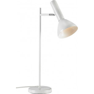 Metro glossy white scandinavian table lamp Markslojd