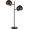 Edgar black double table lamp Markslojd