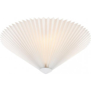 Plisado 42cm white japandi pleated ceiling lamp Markslojd