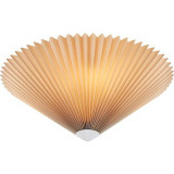 Plisado 42cm beige japandi pleated ceiling lamp Markslojd Plisado 42cm beige japandi pleated ceiling lamp Markslojd