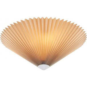 Plisado 50cm beige japandi pleated ceiling lamp Markslojd