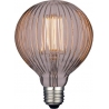 Lines LED E27 12.5cm 4W 2200K grey decorative bulb Markslojd