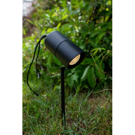 Lampki zewnętrzne. Reflektor ogrodowy spot Unite 30cm LED 3W 3000K czarny Markslojd