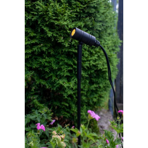 Unite 60cm LED 3000K black garden spotlight Markslojd