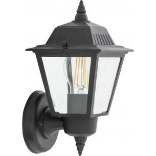 Ana black outdoor retro wall lamp Nowodvorski