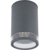 Rock Pro 11cm graphite outdoor ceiling lamp Nowodvorski