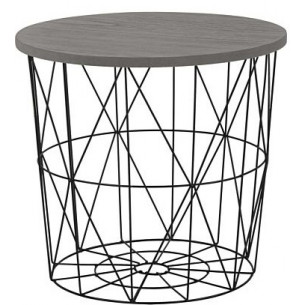 Mariffa 42 grey wire coffee table Halmar