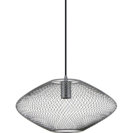 Lampy modern. Dekoracyjna Lampa wisząca ażurowa loft Orion 37cm czarna Zumaline do sypialni i salonu