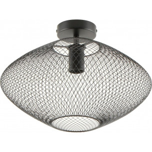 Orion 34cm black openwork loft ceiling lamp ZumaLine