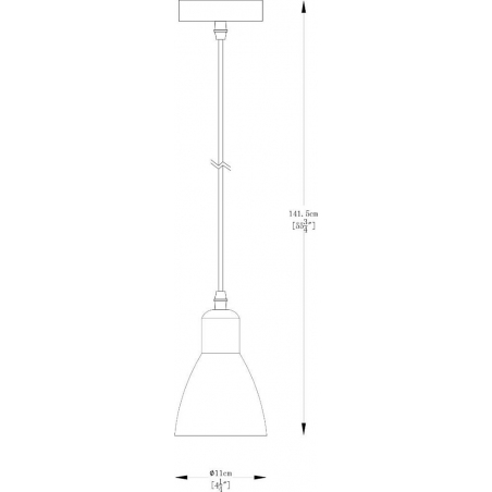 Lampy loft. Lampa wisząca loft Mora 11cm czarna Zumaline nad wyspę kuchenną