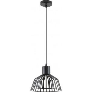 Dolia 24cm black wire pendant lamp ZumaLine