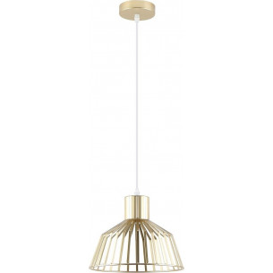 Dolia 24cm gold wire pendant lamp ZumaLine