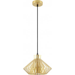 Dolia 25cm gold wire pendant lamp ZumaLine