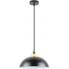 Sarda II 29cm black&amp;gold pendant lamp ZumaLine