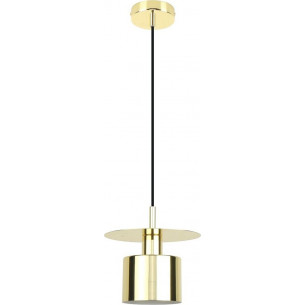 Sarda 20cm gold glamour pendant lamp ZumaLine