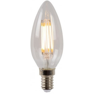 C37 filament dimmable E14 4W 320lm decorative bulb Lucide