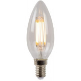 C37 filament dimmable E14 4W 320lm decorative bulb Lucide